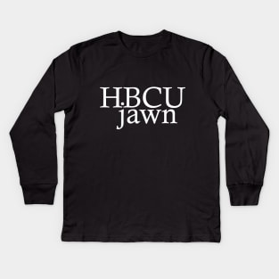 HBCU Jawn Kids Long Sleeve T-Shirt